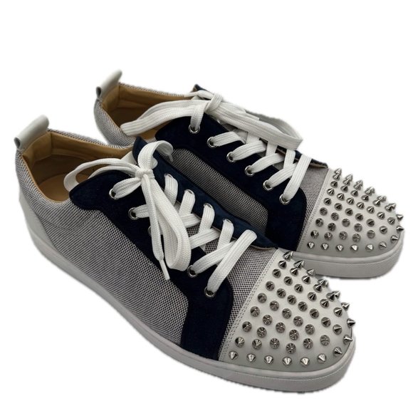 Christian Louboutin Other - Christian Louboutin Louis Junior Spikes Embellished Low-Top Sneakers EU 45 / US